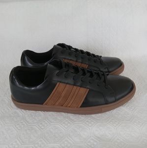KENNETH COLE Unlisted Stand Mix Sneaker Black & Brown Men's Lace Up Size 9.5